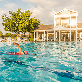 resort-style pool